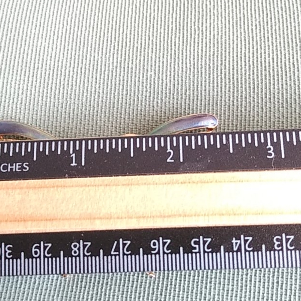 KIRKS FOLLY BLUE BUTTERFLY PIN - Picture 5 of 6